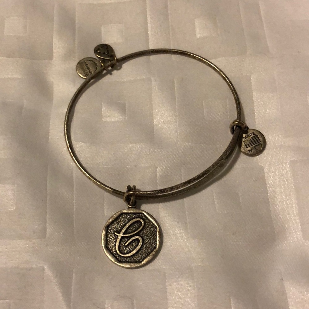 Alex and Ani letter C Bracelet